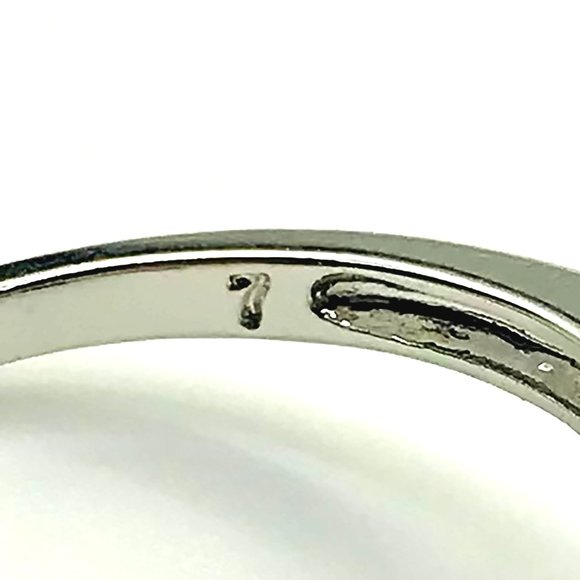 Super-Sparkly Tiara Crown Ring by NV, Size 7 - Picture 4 of 6